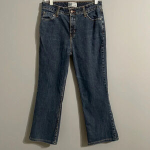 Signature by Levi Strauss Dark Blue Boot Cut Jeans